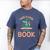 Take a Look It's In a Book Reading Teacher Book Lover Men's Comfort Colors T-Shirt Blue Jean
