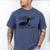 Loon Bird Pun Leave Me A Loon Nature For Introverts Men's Comfort Colors T-Shirt Blue Jean