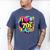 I Love The 70s Retro Cassette Roller Vinyl Nostalgia Vibes Premium Tri-Blend Men's Comfort Colors T-Shirt Blue Jean