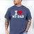 I Love My Dad Men's Comfort Colors T-Shirt Blue Jean