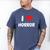 I Love Horror Heart Movies TV Show Books Writing Read Men's Comfort Colors T-Shirt Blue Jean