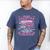 I Am a Lucky Daughter I Have Crazy Dad For Daughter Men's Comfort Colors T-Shirt Blue Jean