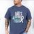 Lung Cancer Dad Ribbon Men's Comfort Colors T-Shirt Blue Jean