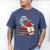 Manatee Reading Books Matching Bookworm Readers Librarian Men's Comfort Colors T-Shirt Blue Jean