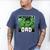 Marvel Comics Avengers Father's Day Hulk Incredible Dad Men's Comfort Colors T-Shirt Blue Jean