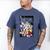 Marvel Universe Classic Dazzler Light Power Comic Book Cover Men's Comfort Colors T-Shirt Blue Jean