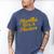 Masters Degree Graduation For Mom Wife Social Work MBA Men's Comfort Colors T-Shirt Blue Jean