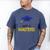 Masters Degree Proud Dad Graduation Shirt MBA Social Work Men's Comfort Colors T-Shirt Blue Jean