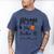 Memory Keepsake Of Your 25th Peachtree 10K RR Men's Comfort Colors T-Shirt Blue Jean