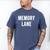 Memory Lane Men's Comfort Colors T-Shirt Blue Jean
