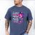 In Memory Of Mom I Know Heaven Beautiful Place Wings Angel Men's Comfort Colors T-Shirt Blue Jean