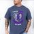 In Memory Of Papa Pancreatic Cancer Awareness Family Men's Comfort Colors T-Shirt Blue Jean