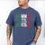 Mommy's Little Meatball Italian Quote Family Dad Mom Kids Men's Comfort Colors T-Shirt Blue Jean