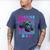 Monster Truck Dad Family Matching Shirt Truck Lovers Men's Comfort Colors T-Shirt Blue Jean