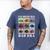 In My Monster Trucks Dad Era Men's Comfort Colors T-Shirt Blue Jean