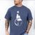 Moon And Astronaut Dad And Baby Space For Father's Day Men's Comfort Colors T-Shirt Blue Jean Moon And Astronaut Dad And Baby Space For Father's Day Men's Comfort Colors T-Shirt Blue Jean