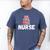 MsMrs Miss NURSE Nursing Graduation Men's Comfort Colors T-Shirt Blue Jean