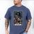 Mystical Library Book Reader The Introvert Tarot Card Men's Comfort Colors T-Shirt Blue Jean