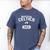 NBA Boston Celtics Dad Arched Team Logo Men's Comfort Colors T-Shirt Blue Jean