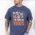 Be Nice To Me I'm From The 1900s Men's Comfort Colors T-Shirt Blue Jean