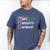 Nice Naughty Introvert Christmas List Santa Men's Comfort Colors T-Shirt Blue Jean