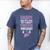 NICU Dad Micro Preemie Baby Dad Of NICU Warrior Appreciation Men's Comfort Colors T-Shirt Blue Jean
