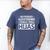 No Puedes Asustarme Tengo Tres Hijas Dad Spanish Mom Men's Comfort Colors T-Shirt Blue Jean
