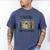 I Have No Shelf Control Book Lover Pun Reader Humor Men's Comfort Colors T-Shirt Blue Jean
