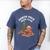 North Pole Book Club Gingerbread Christmas Reading Men's Comfort Colors T-Shirt Blue Jean