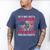 He Is Not Just A Solider He Is My Dad Proud Army Daughter Men's Comfort Colors T-Shirt Blue Jean