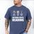 Nothing Beats Reading Librarian Book Bookworm Men's Comfort Colors T-Shirt Blue Jean