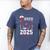 Nurse Earned It 2025 Nurse Graduation RN LPN Class Of 2025 Men's Comfort Colors T-Shirt Blue Jean