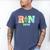 Nurse Graduation Shirt RN Est 2018 Rainbow Tshirt Men's Comfort Colors T-Shirt Blue Jean