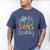OMG It's My Son's Birthday Happy Bday Tie Dye Mom Dad Men's Comfort Colors T-Shirt Blue Jean