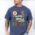 One Happy Dad Camper 1st Birthday Boy Camping Bear Men's Comfort Colors T-Shirt Blue Jean