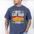 Orange Cat Best Cat Dad Ever Orange Tabby Cat Men's Comfort Colors T-Shirt Blue Jean