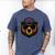 Papa Bear Father's Day Great Dad Joke Men's Comfort Colors T-Shirt Blue Jean