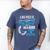 My Papa Lives In Heaven Shirt Memorial Day Papa Dad Grandpa Men's Comfort Colors T-Shirt Blue Jean