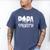 Papa Squatch For Dad Sasquatch Fathers Day Men's Comfort Colors T-Shirt Blue Jean