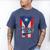 Papi Puerto Rican Dad Puerto Rico Pride Boricua Father's Day Men's Comfort Colors T-Shirt Blue Jean