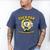 Over Par Under Influence Golf Dad Father Joke Men's Comfort Colors T-Shirt Blue Jean