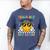Peace Out 5th Grade Graduation Last Day Of School Men's Comfort Colors T-Shirt Blue Jean
