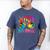 Peace Out 5th Grade Tie Dye Graduation Last Day Of School Men's Comfort Colors T-Shirt Blue Jean