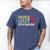 Peace Out 6th Grade Graduation Last Day Of School Men's Comfort Colors T-Shirt Blue Jean