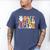 Peace Out Third 3rd Grade Graduation Graduate Class Of 2025 Men's Comfort Colors T-Shirt Blue Jean