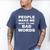 People Make Me Want To Use Bad Words Introvert Loner Men's Comfort Colors T-Shirt Blue Jean People Make Me Want To Use Bad Words Introvert Loner Men's Comfort Colors T-Shirt Blue Jean