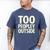 Too Peopley Outside I Introvert Men's Comfort Colors T-Shirt Blue Jean Too Peopley Outside I Introvert Men's Comfort Colors T-Shirt Blue Jean