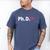 Ph Diva Women Dissertation Doctoral Degree Graduation PhD Men's Comfort Colors T-Shirt Blue Jean