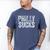 PHILLY SUCKS Philadelphia Hate City Gag Humor Dad Men's Comfort Colors T-Shirt Blue Jean