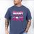 Pink Respiratory Therapist Class Of 2018 Graduation T Shirt Men's Comfort Colors T-Shirt Blue Jean